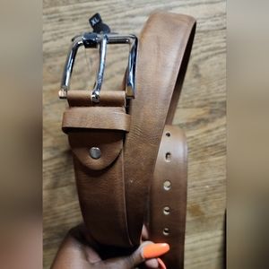 Sz XL 42-44 Riverton genuine leather men's belt.  New. Sz XL 42-44